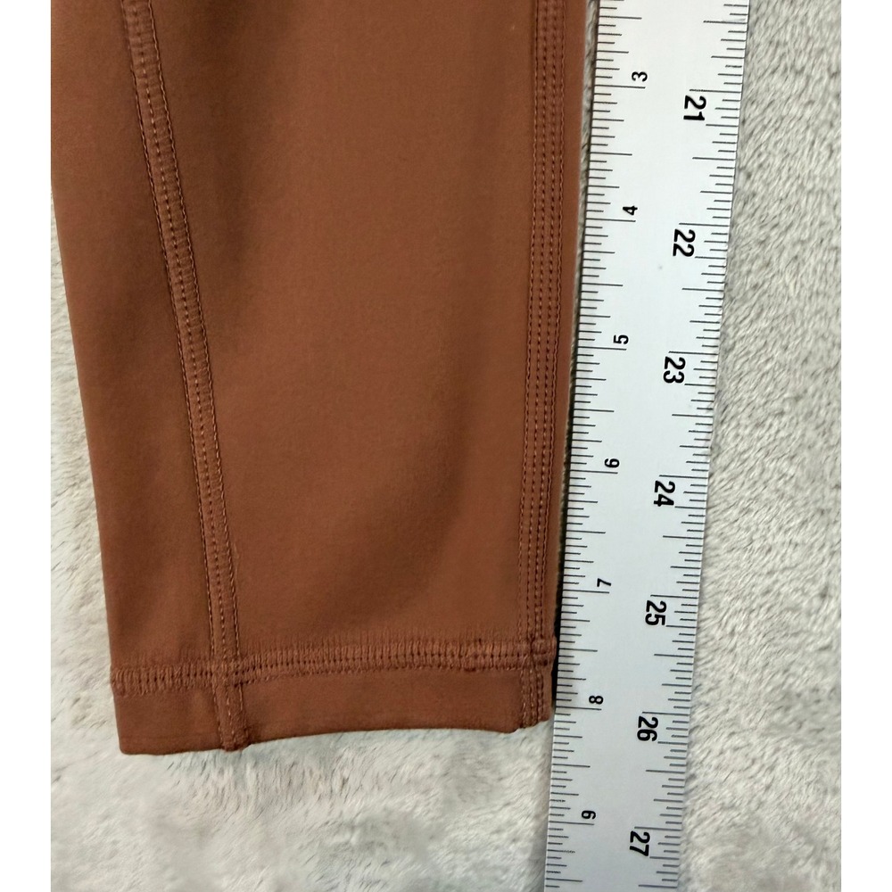 PrAna Women Heavana Pocket Leggings High Rise Rust Brown Small - Picture 5 of 9